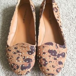 Madden girl leopard print flats